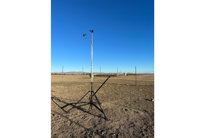 Met Station for Solar Resources Monitoring (SRM)