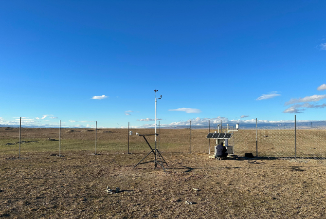 Met Station for Solar Resources Monitoring (SRM)