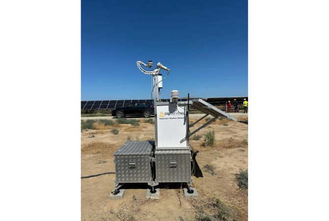 Met Station for Solar Resources Monitoring (SRM)